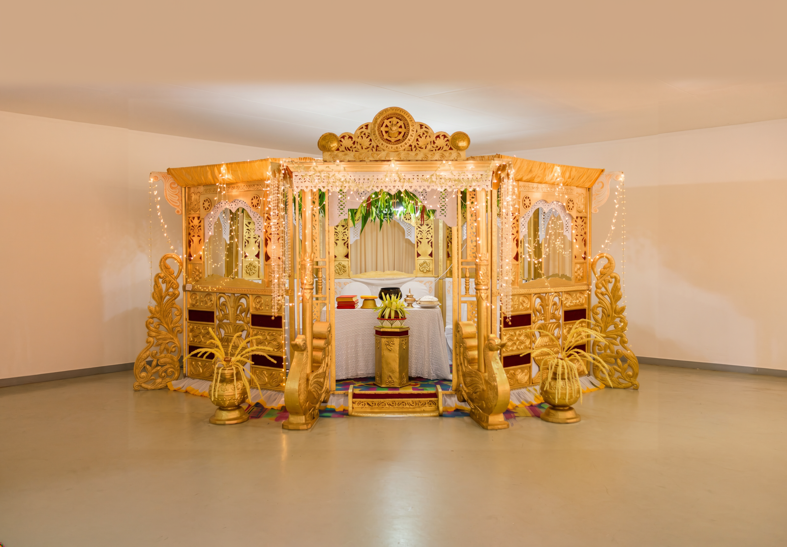 Luxury Pirith Mandapa setup Sri Lanka grand ceremonies